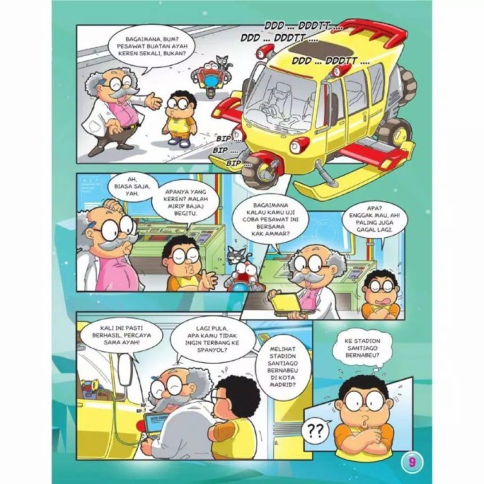 Komik Petualangan Sula - Terdampar Di Kota-Kota Dalam Al-Quran GIP