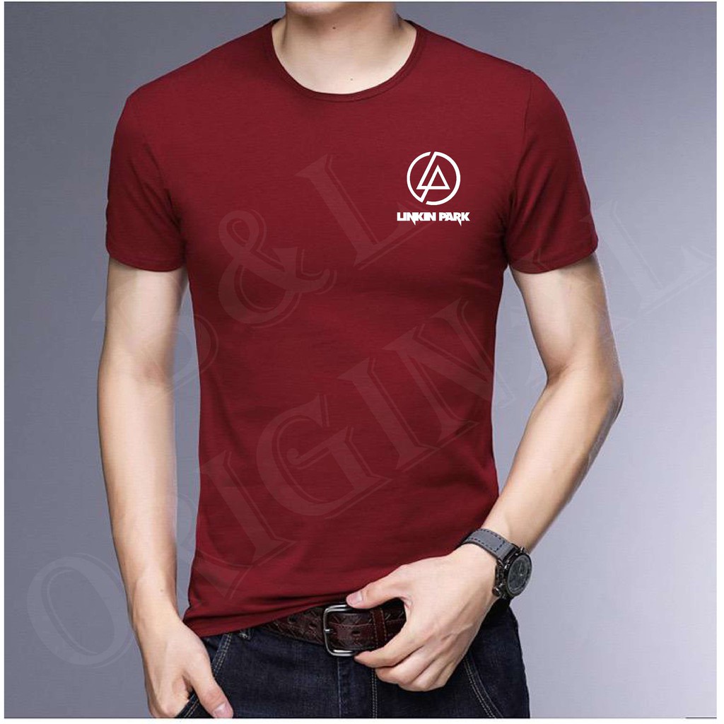 Bisa Bayar Di tempat/ BS//TERLARIS//BAJU KAOS LP TANGAN PENDEK PRIA DAN WANITA//GOOD QUALITY