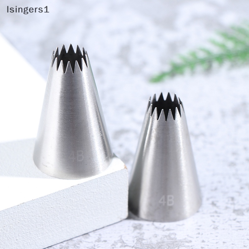 [lsingers1] 4b# Icing Piping Nozzle Nozel Pastry Tips Cookies Kue Decorag Tools Butik