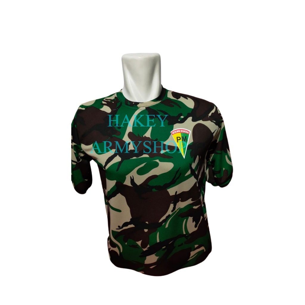 Kaos Oblong Pm Drayfit/Jersey Kaos Pdl Loreng Pm polisi Militer Kaos Oblong Pm Loreng Kaos Daleman P