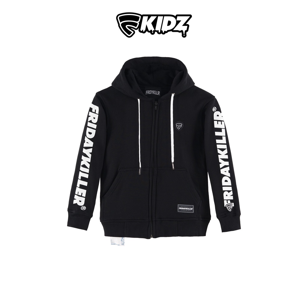 JACKET ANAK ANAK FRIDAY KILLER | PICKY 23 BLACK ZIP