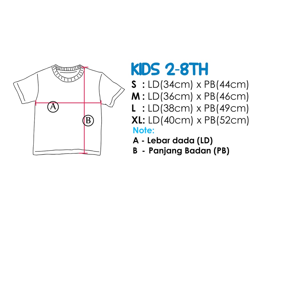 Kaos Anak Special Merah Putih Indonesia Untuk Usia 2 Sampai 8 Tahun Bahan Katun Combed 30s