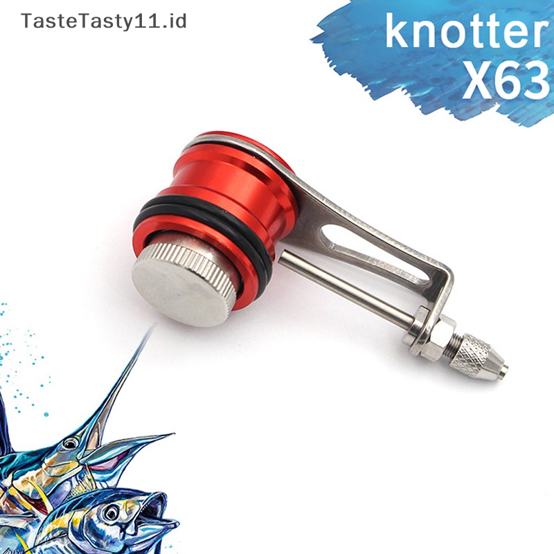 Tastetasty Memancing Bobbin Knot Aksesoris Pancing Knotter Alat Pancing Fishing Knot Winder Machine Tackle Barang Untuk Memancing.