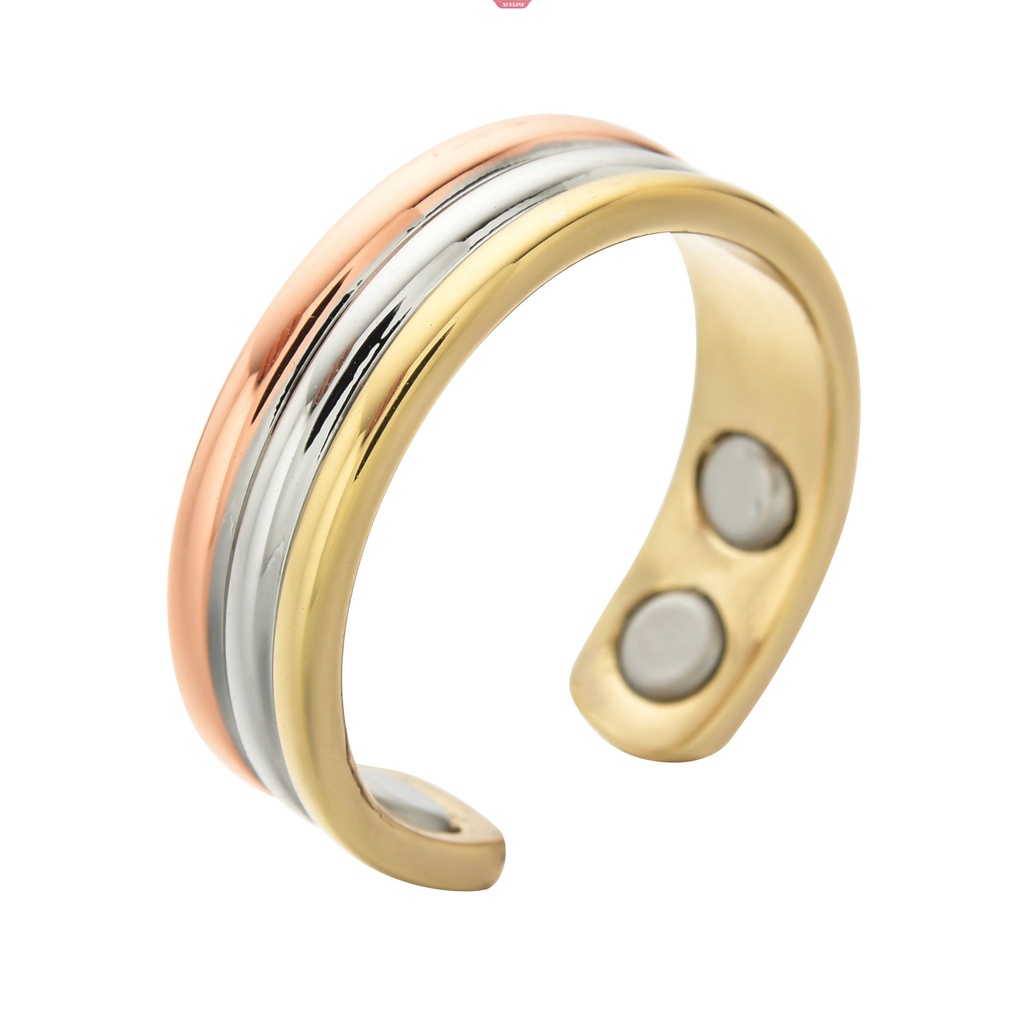 Cincin Terapi Magnet Wanita Pria Fashion Pelangsing Pembakar Lemak Pembukaan Rings Limfithatic Detox Magnetic Ring Perawatan Kesehatan Perhiasan [ZXL]
