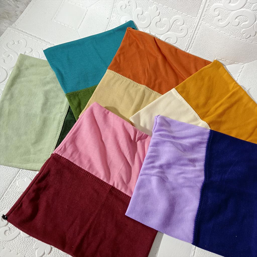 INNER 2 WARNA Rayon - Ciput bahan kaos Rayon premium By Midac