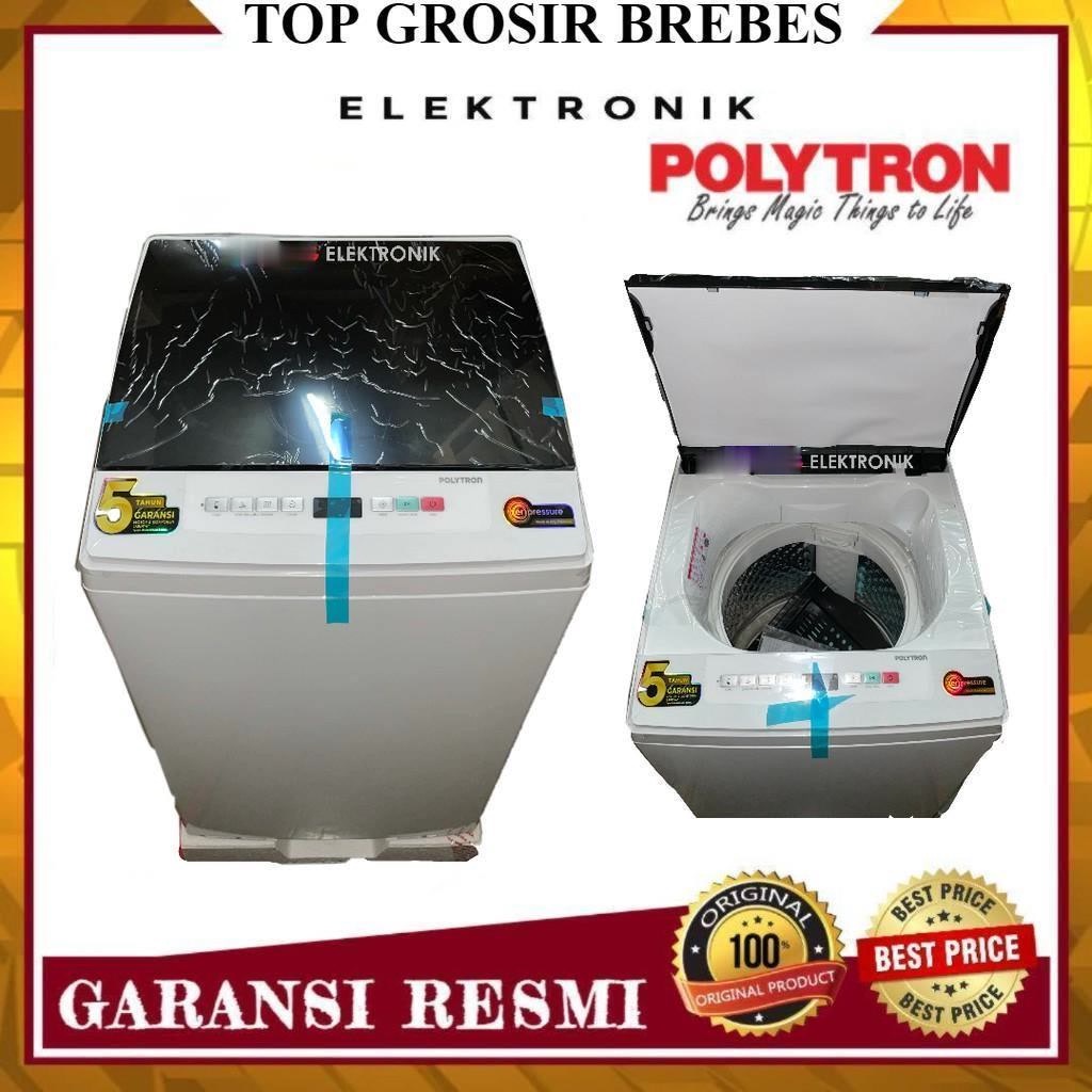 MESIN CUCI 1 TABUNG POLYTRON PAW 7527 TOP LOAD POLYTRON PAW-7527
 TOP GROSIR BREBES
