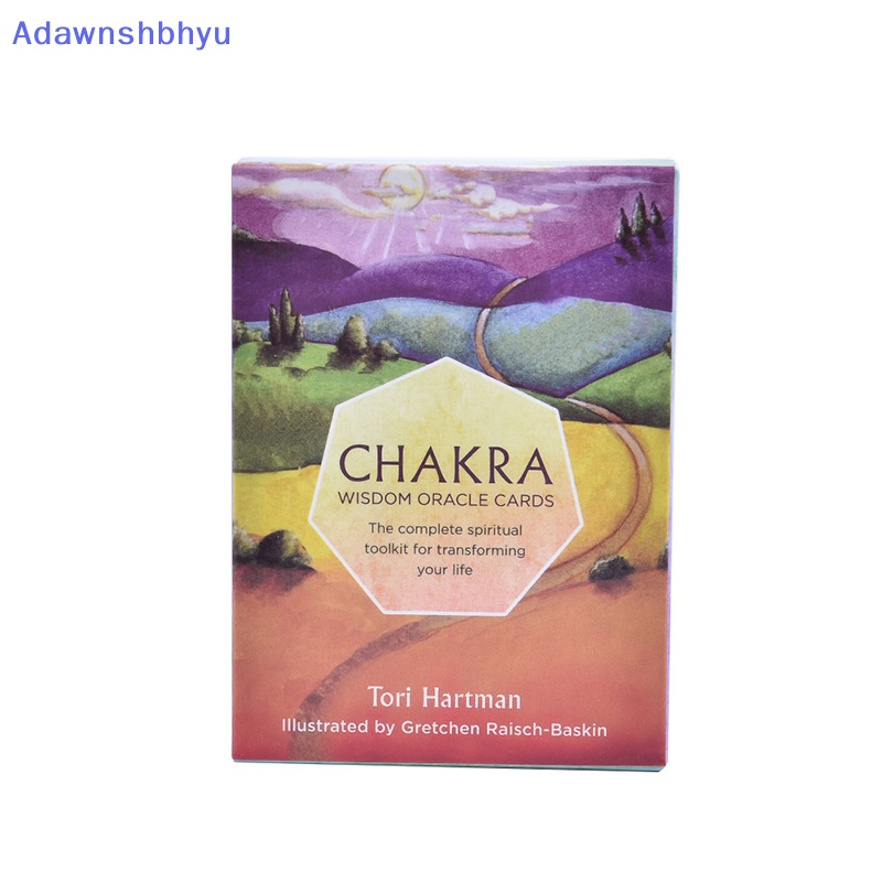 Adhyu Chakra Wisdom Oracle Cards Deck Kartu Tarot Bahasa Inggris Papan Ramalan Game ID