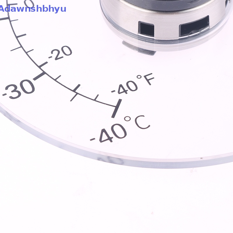 Adhyu Termometer Suhu Transparan Bening Outdoor Window Thermometer Alat Jam ID