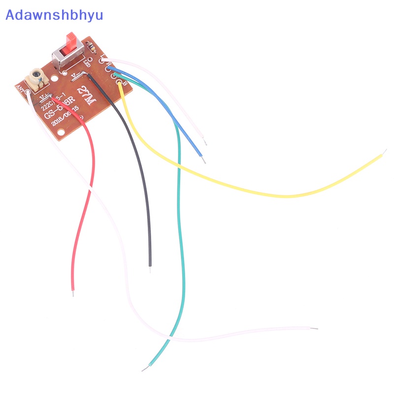 Adhyu 4CH RC Remote Control Papan Pemancar Dan Receiver Sirkuit 27MHz ID