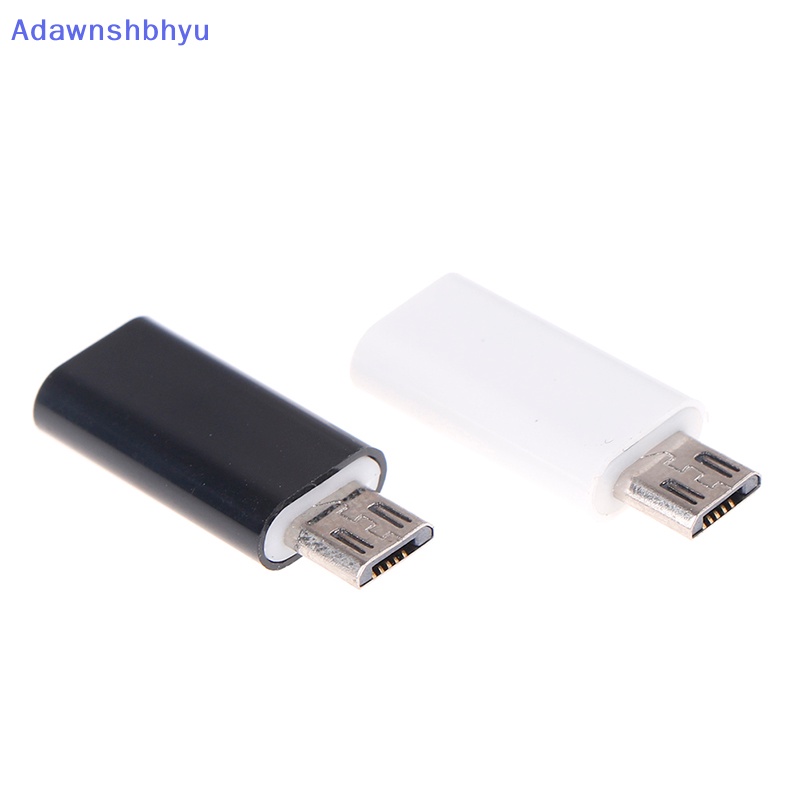 Adhyu Adaptor Female TYPE-C Ke Micro USB Male Connector Tipe C Adapter Converter ID