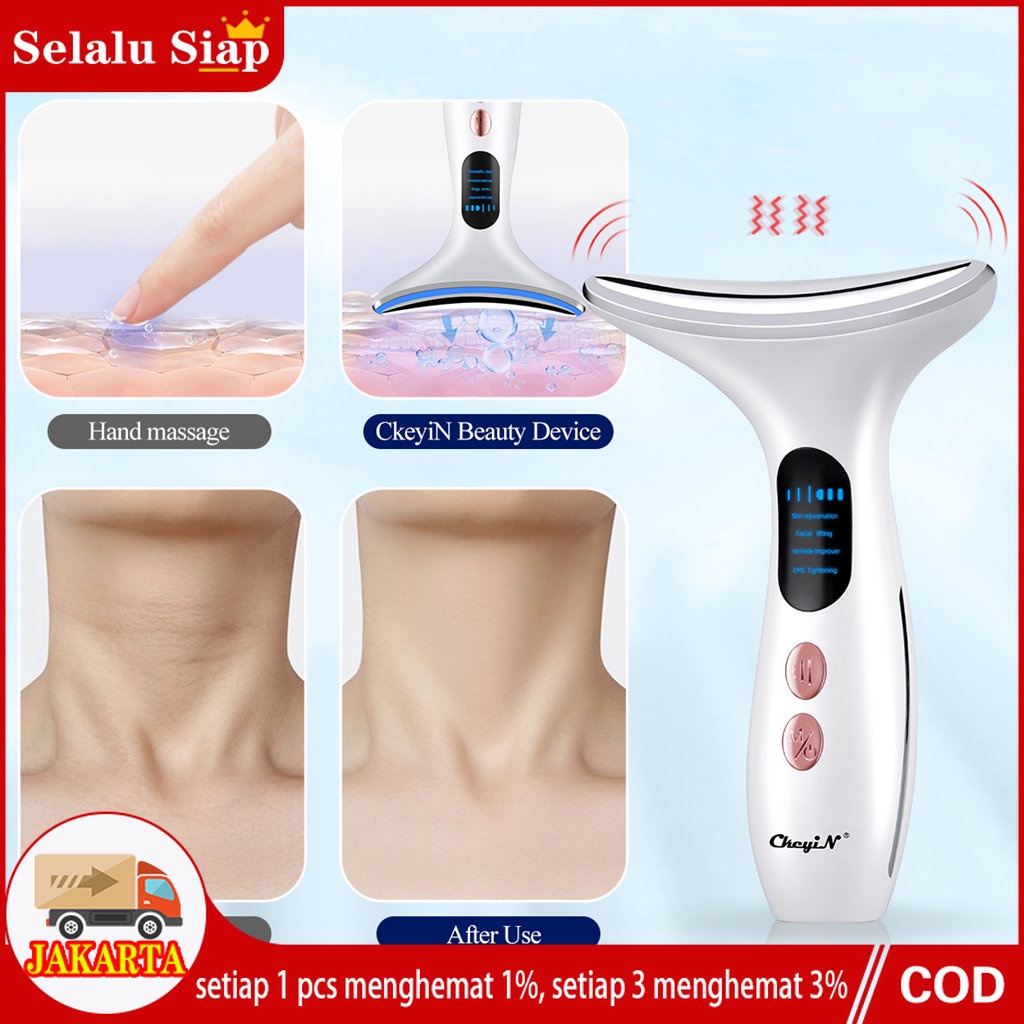 alat pijat leher setrika getar hilangkan kerutan＆dagu ganda,multifungsi Meremajakan kulit pembersih perawatan facial wajah＆leher,mengencangkan kulit,meniruskan penirus pipi serta membentuk wajah Vshape Praktis dengan USB Alat kecantikan face lift