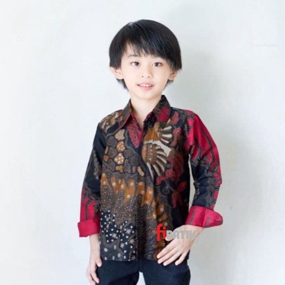 TERBARU Couple sweet || couple batik ayah dan Batik anak cowok BATIK UNGU Batik Terbaru Batik 2022 bn