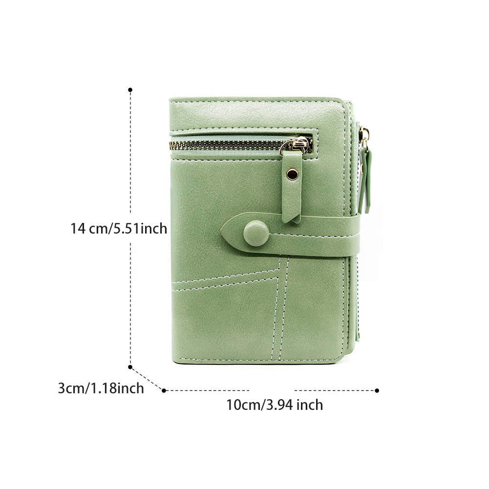 DOMPET WANITA LIPAT KULIT IMPORT KOREA ABG FASHION BATAM WALLET PREMIUM BRAND