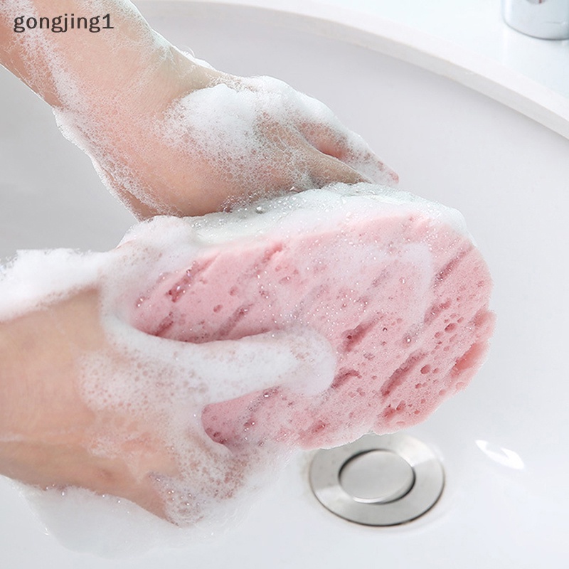 Ggg Sikat Spons Mandi Shower Skin Clean Massage Soft SPA Busa Pelembab Scrubber ID