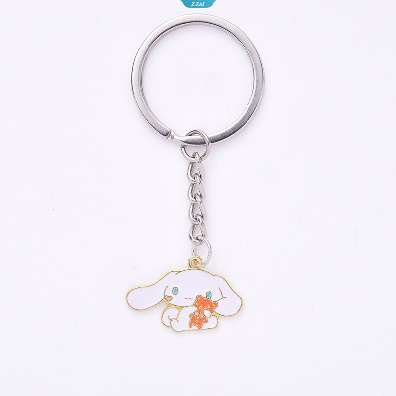 Kreatif Sanrio Seri Hewan Gantungan Kunci Akrilik Cinnamoroll Keychain Tas Liontin Aksesoris Mainan Anak Hadiah [ZK]