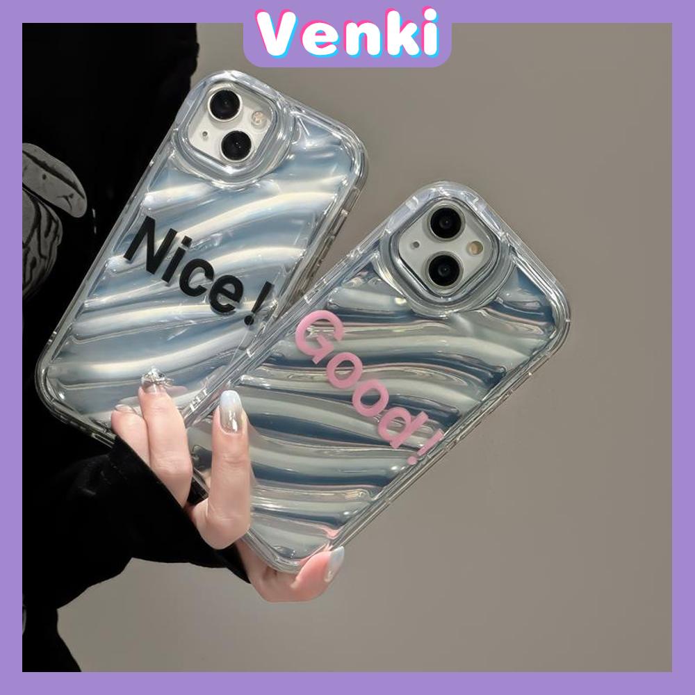 VENKI - For iPhone 11 iPhone Case Laser Reflective Transparent Phone Case TPU Soft Shockproof Airbag Case Protection Nice Good Compatible with iPhone 14 13 Pro max 12 Pro Max xr xs