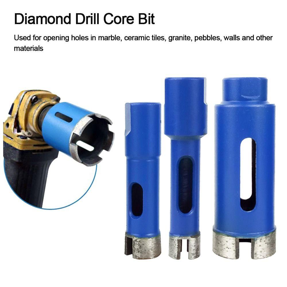 TOP Mata Bor Marmer Cutter Alat Potong Batu Bata Granit Bor Diamond Core Bit