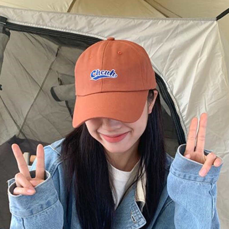 Topi Baseball Bordir Alfabet Warna Permen Versi Korea Pinggiran Melengkung Fashion