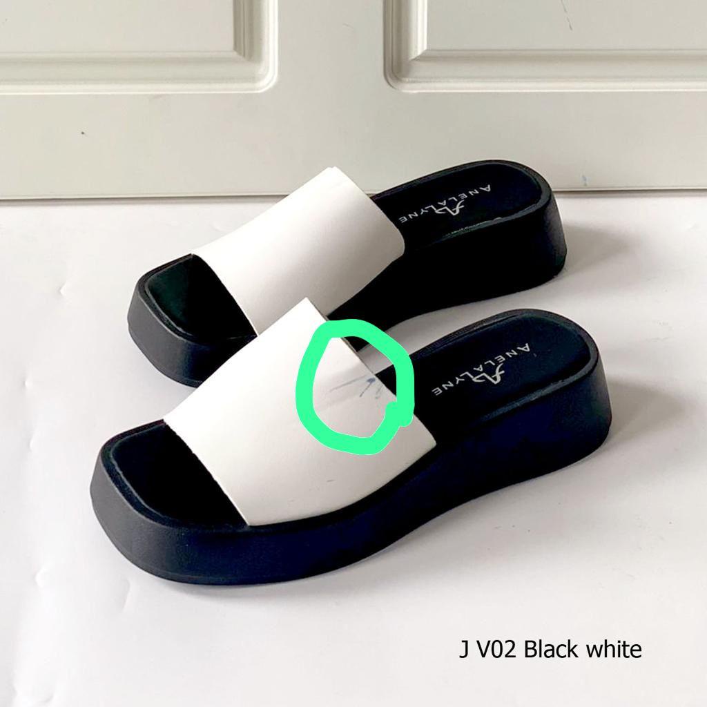 V02  REJECT LUNTUR   ANELA LYNE  SANDAL / SLOP/ WEDGES ZAHAR FASHIONABLE STYLISH (BDG)