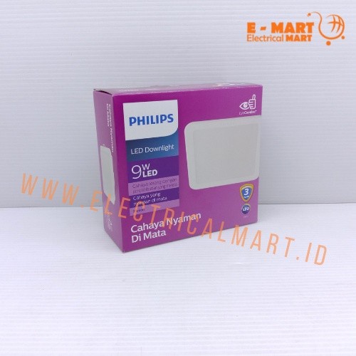 PHILIPS MESON PANEL LED IB 9 WATT Putih / Lampu Downlight IB KOTAK