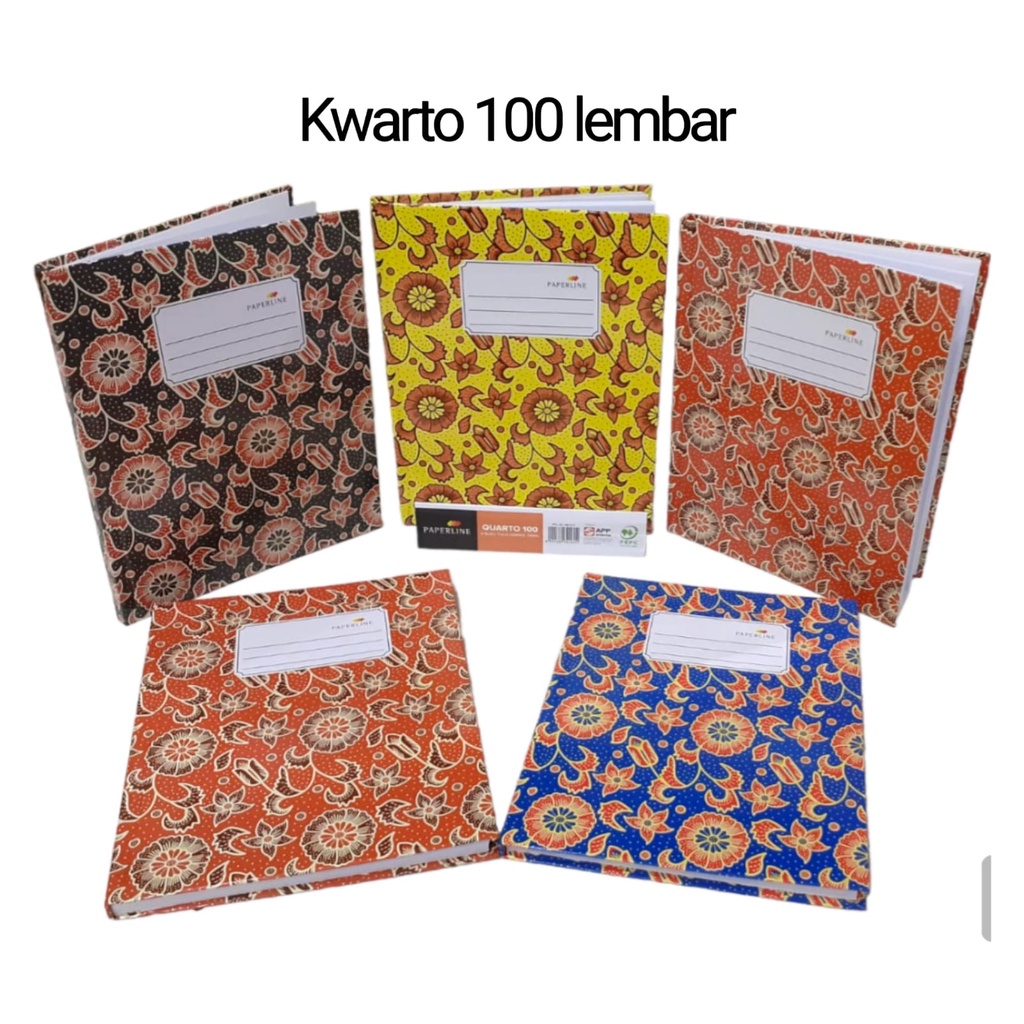 

Buku Kwarto Paperline Isi 100 Lembar