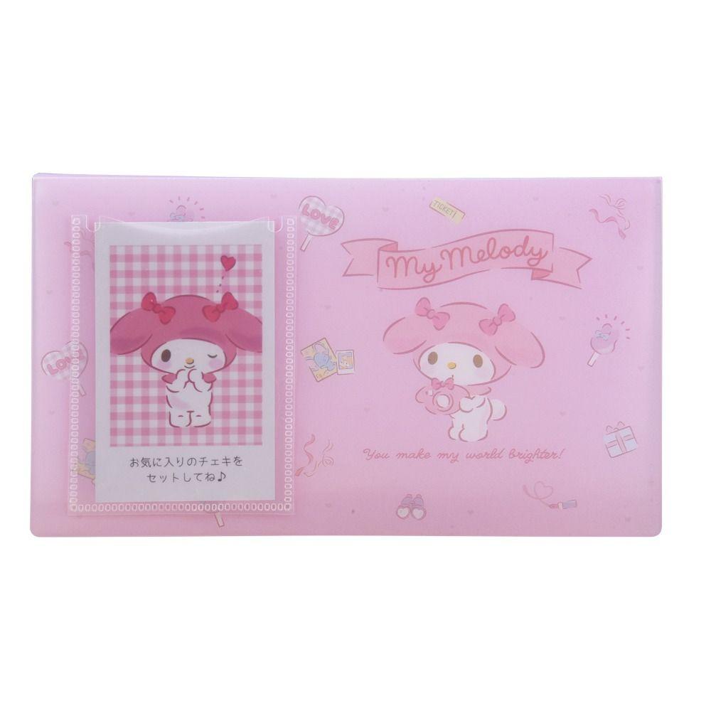 Lanfy Kuromi Album Foto 3Inch Kartun Cover Kartu Kecil Koleksi Kuitansi Penyimpanan Foto Kuromi Cinnamoroll 3Inch Buku Photocard