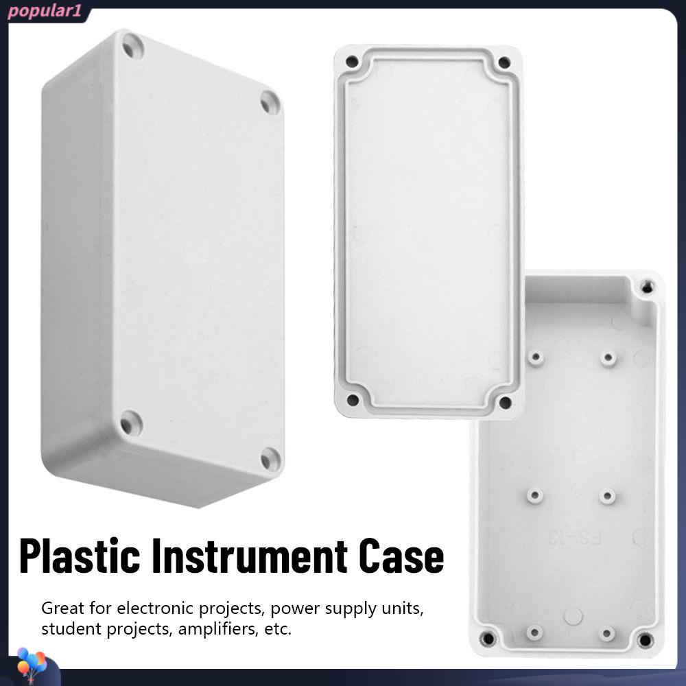 Populer Kotak Proyek Elektronik Hot ABS Plastik DIY Power Transformer Case