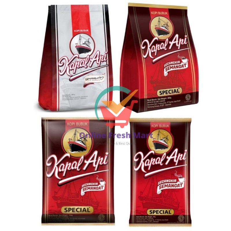 

Kapal Api Kopi Hitam Special bubuk loss bag reffil - Online Fresh Mart Denpasar