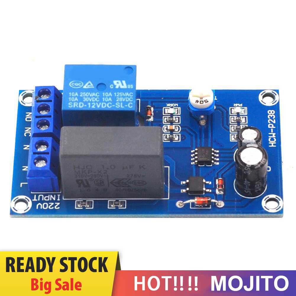 Modul Relay 220V Input Output Switch Relay Module Untuk Lampu Tangga Koridor