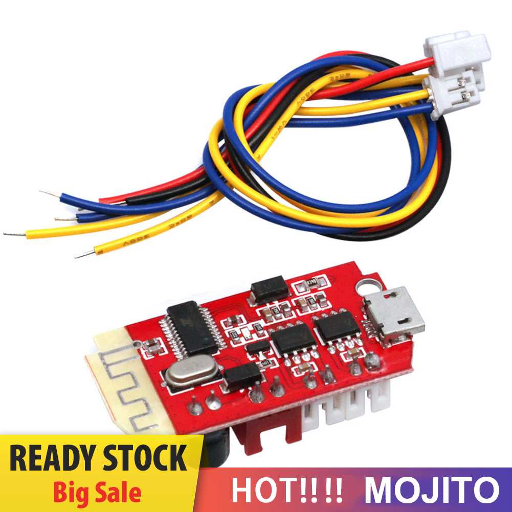 Ct14 Micro 4.2 Modul Audio 5W+5W Bluetooth-Kompatibel Untuk Speaker Modifikasi DIY