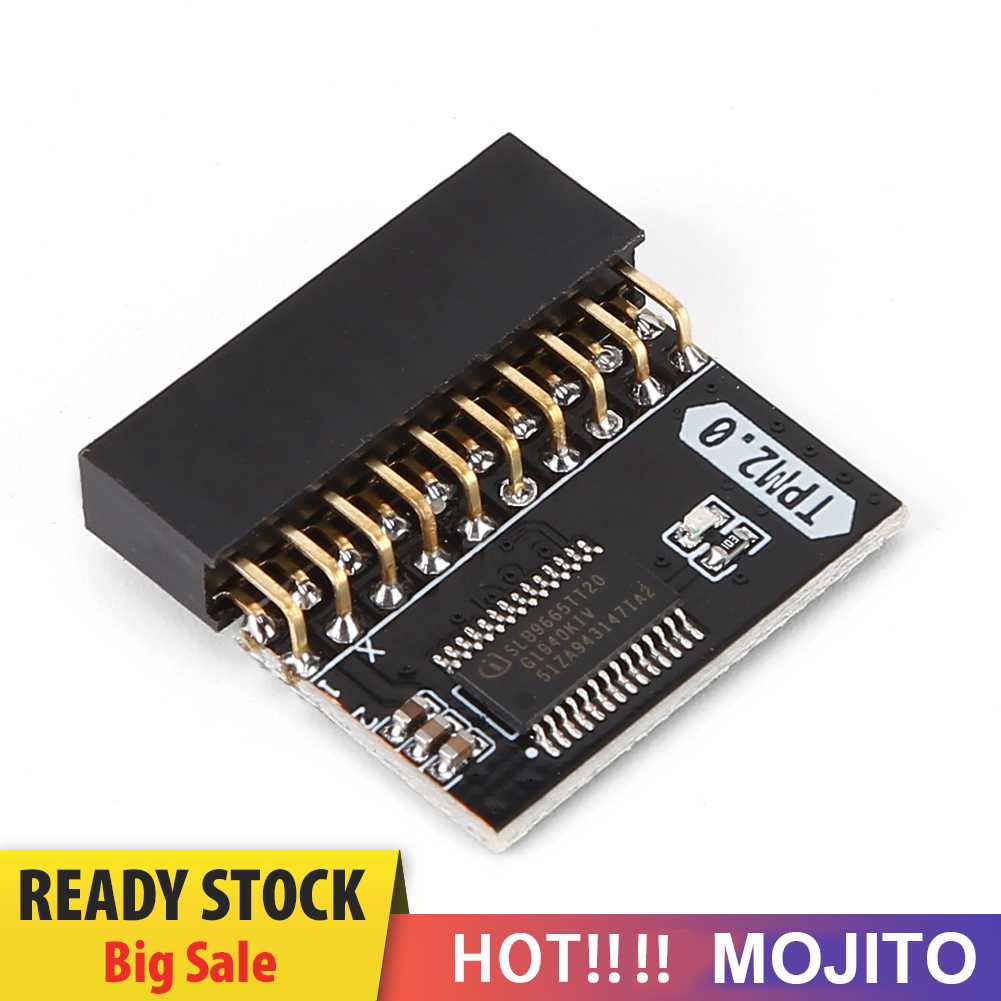 Modul Keamanan Enkripsi TPM 2.0 Kartu Motherboard 20pin 4gb Untuk Sistem WIN11