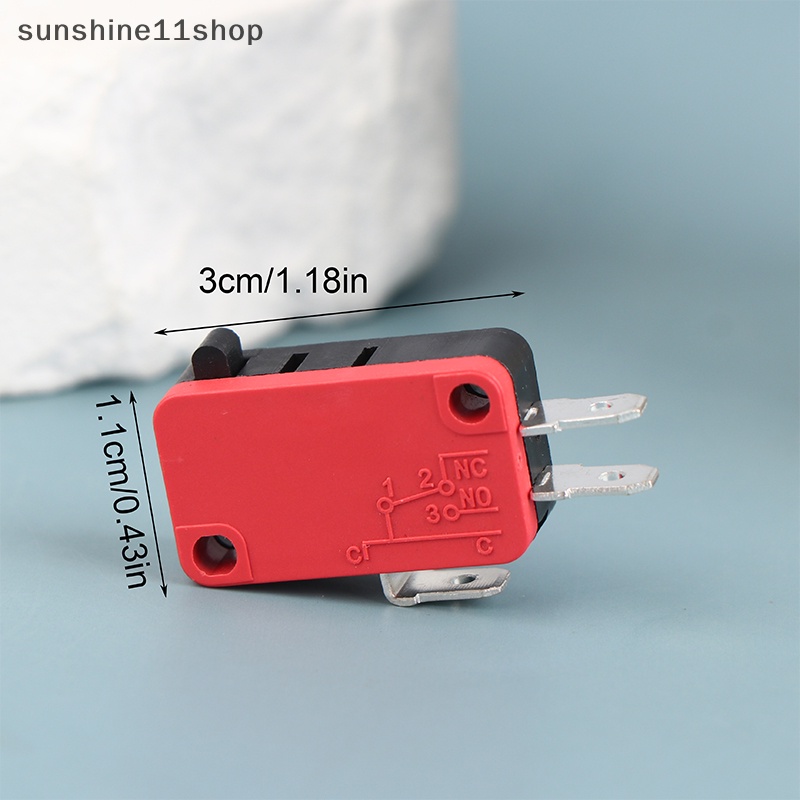 Sho 1Pc Saklar Micro V-15-1C25 Self-Reset V-15-IC25 Microwave Oven Tact Switch N