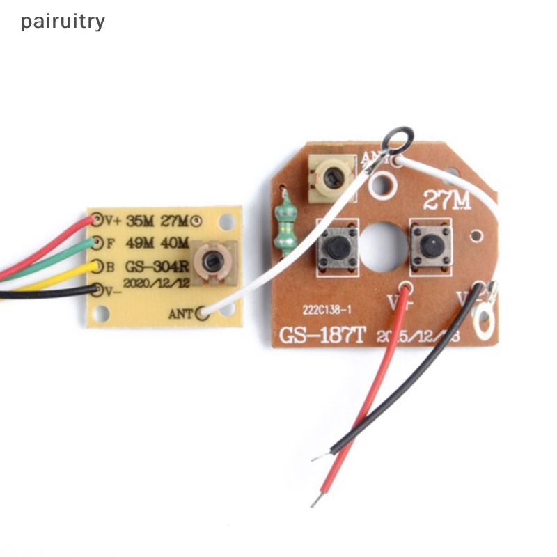 Prt 4CH rc Remote Control Sirkuit PCB Transmitter Receiver Board rc Suku Cadang Mobil Dengan Antena Radio System PRT