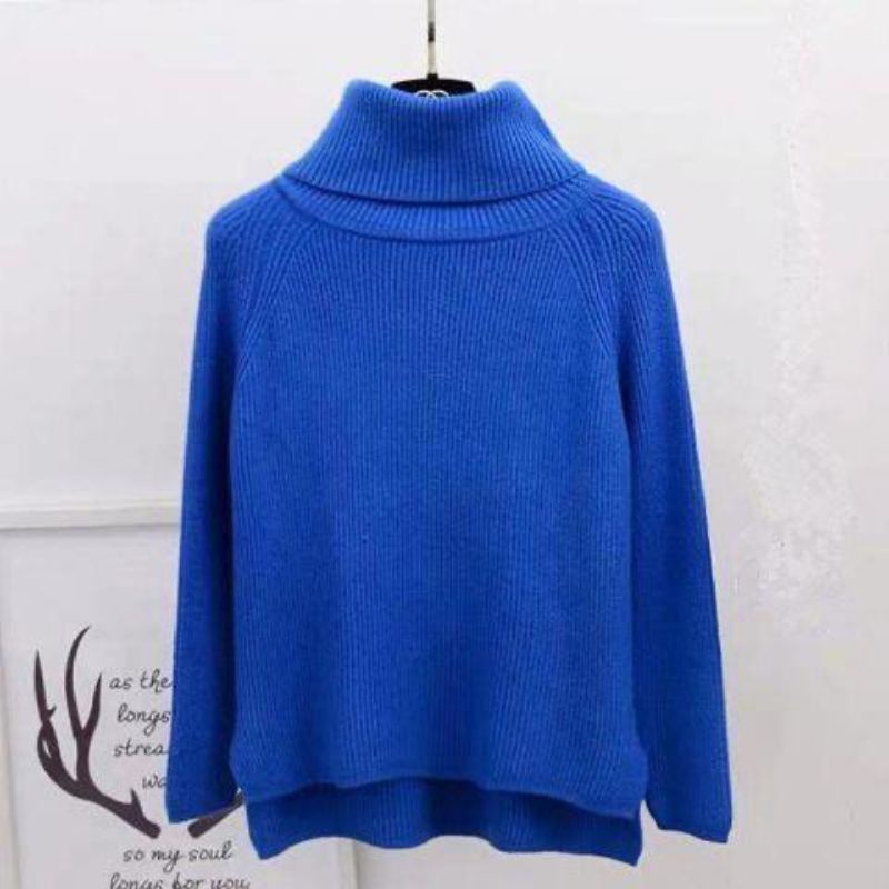 IMPORT DREAMY WOMAN WINTER TURTLENECK KNIT TOP BAJU ATASAN WANITA RAJUT MUSIM DINGIN