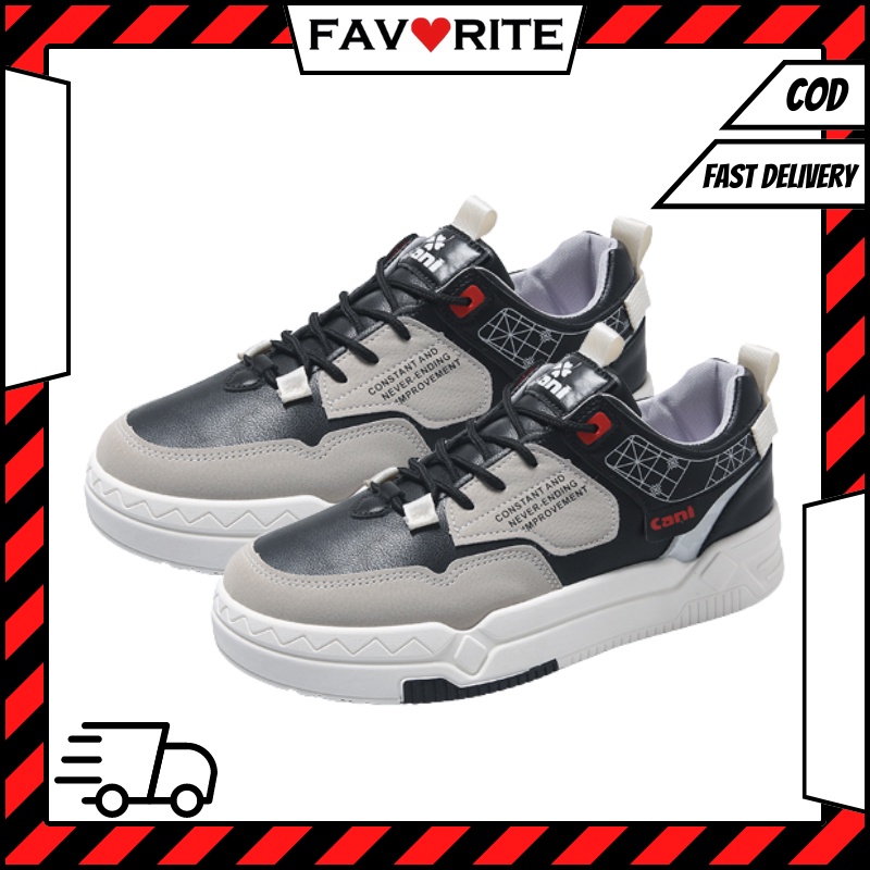 Favorite &quot;Free Box&quot; (Size 40 - 44) Lexy Sepatu Sneakers Pria Kasual Fashion Import 8120