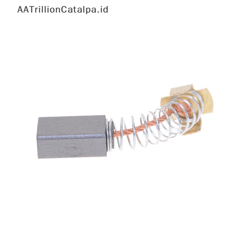 Aatrillioncatalpa 2pcs 15x10x6mm Carbon Brushes Repairing Part Generik Motor Elektrik ID