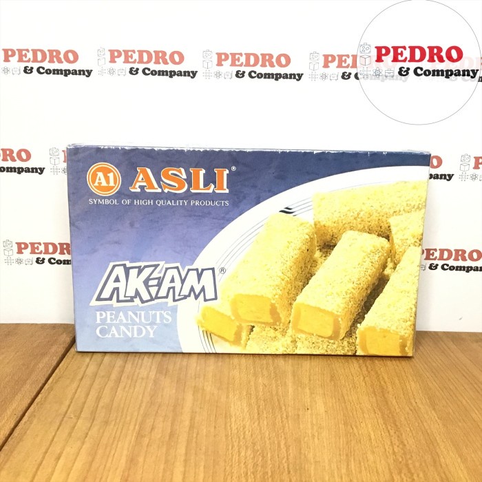 

Viral Realpict A1 asli akam peanuts candy 170 gram - permen kacang (biru)