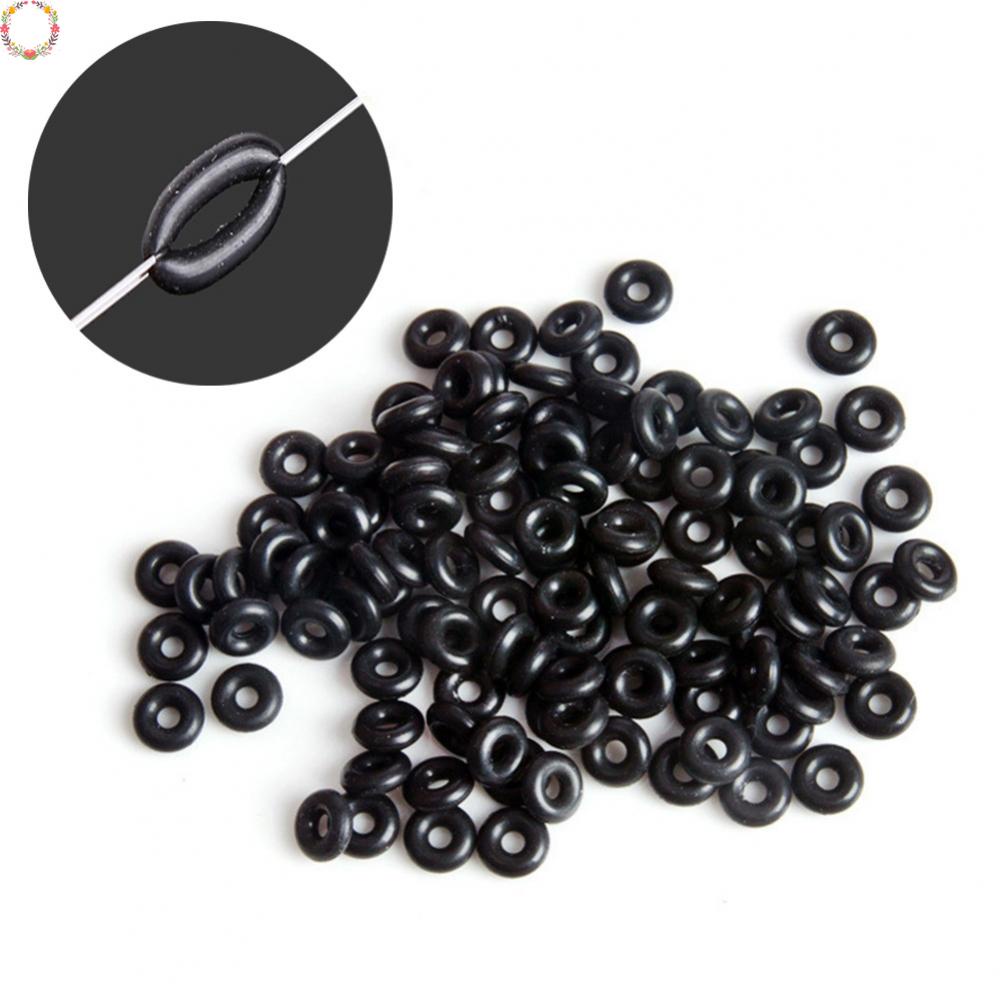 100pcs Cincin Rig Pancing Ikan Gurame Konektor Ring O Biru Untuk Cacing Rigging Wack Tahan Lama Dan Terpercaya