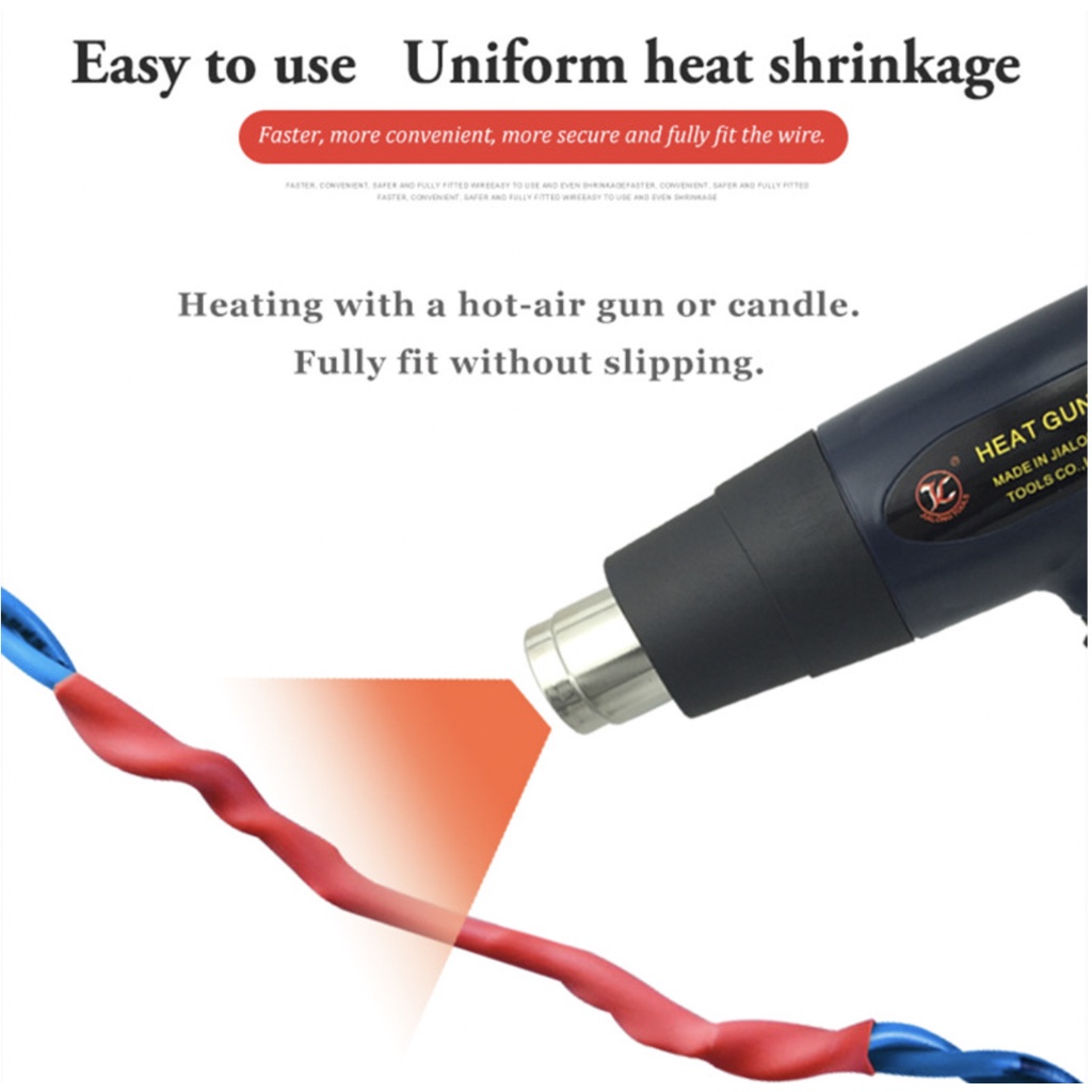 Heat Shrink / Selongsong Isolasi Bakar untuk Pelapis Pelindung Kabel