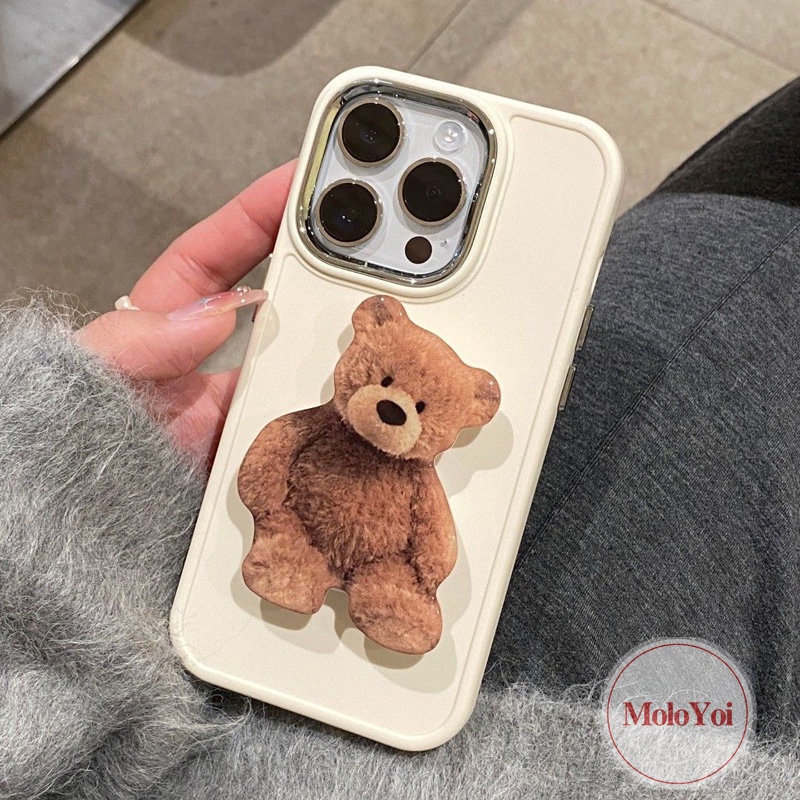 Kartun Lucu Strawberry Bear Manyo Phone Grip Lovely Puppy Cat Bracket Pisang Goreng Fashion Butterfly Fresh Flower Universal Scalable Phone Stand Holder