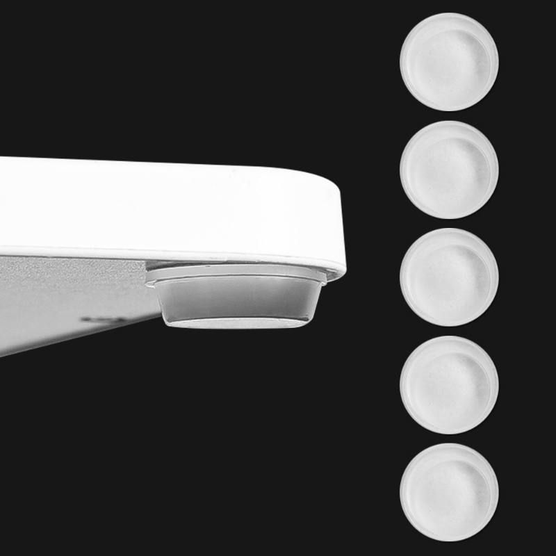 Bumper Karet Silikon Bulat Self Adhesive/Feet Bantalan Peredam Bening/ Shock Anti Slip Transparan Lembut