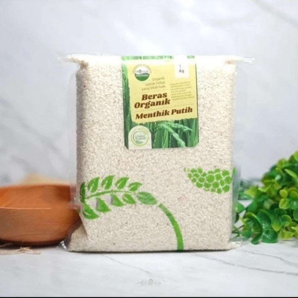 

Lingkar Organik - Beras Menthik Putih Organik - Vakum 1kg