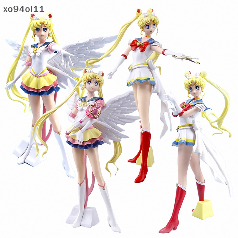 Xo Sailor Moon Anime Figure Tsukino Usagi Princess Serenity Peripheral Action Mainan OL