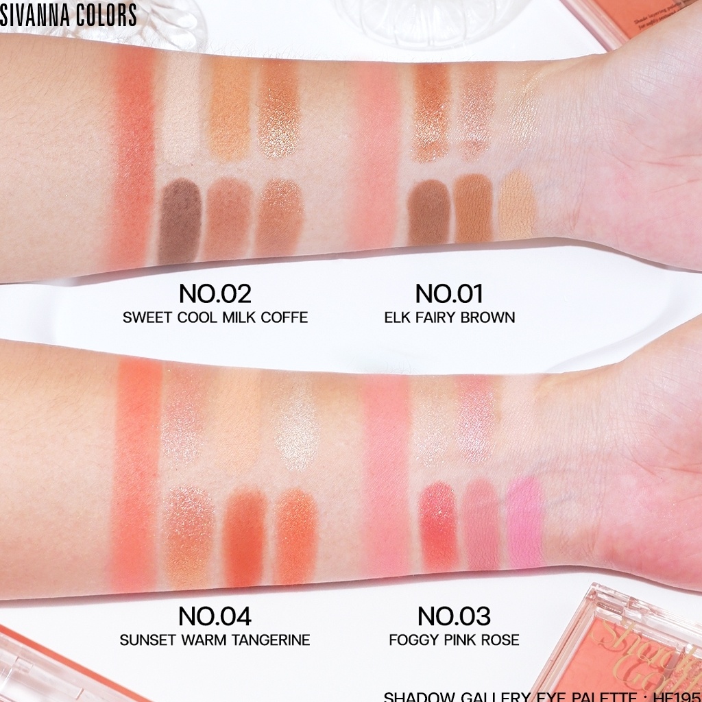 Sivanna Colors Shadow Gallery Eye Palette | Eyeshadow HF195
