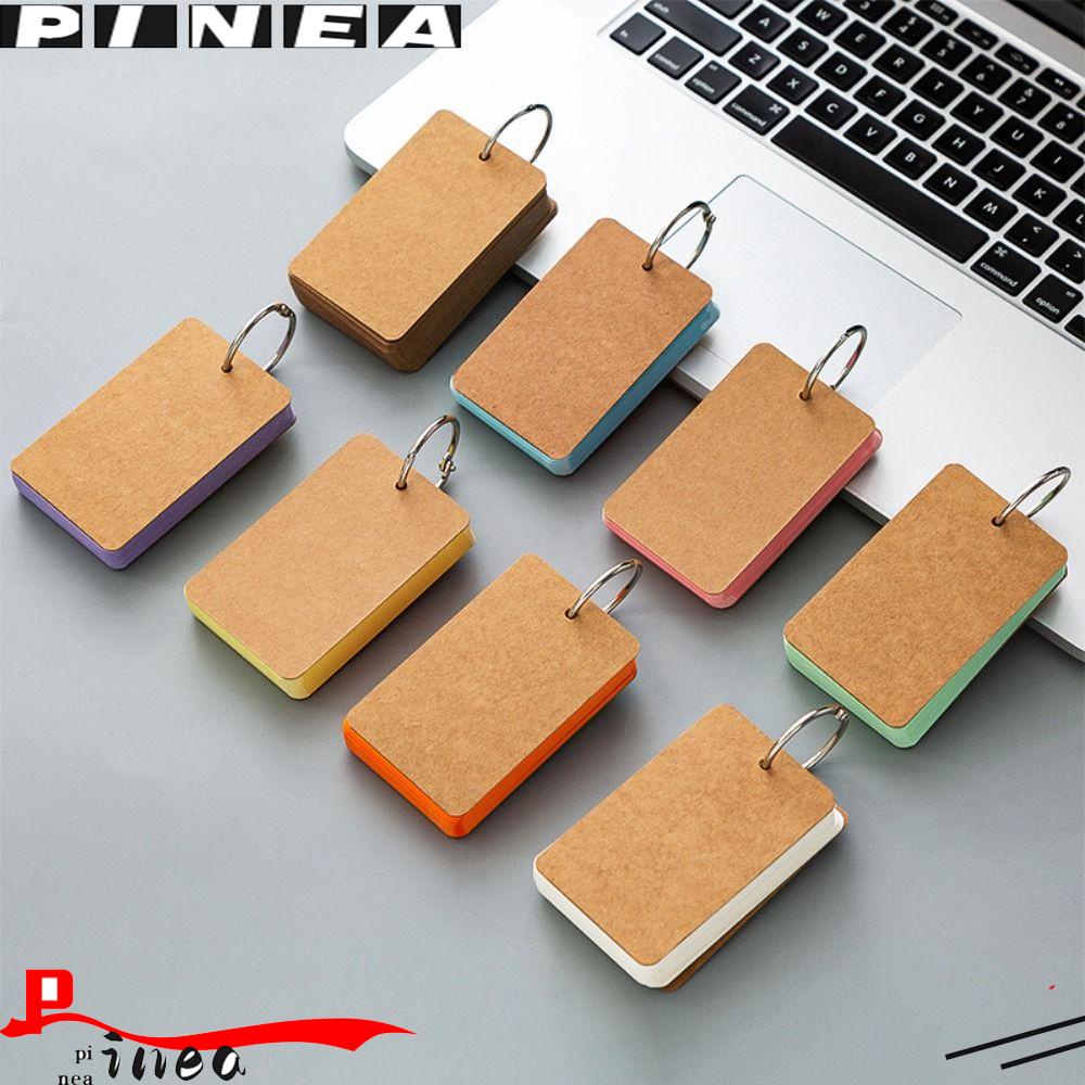 Memo Pad Nanas Hard Cover Warna-Warni Dengan Ring Metal Mini Notebook