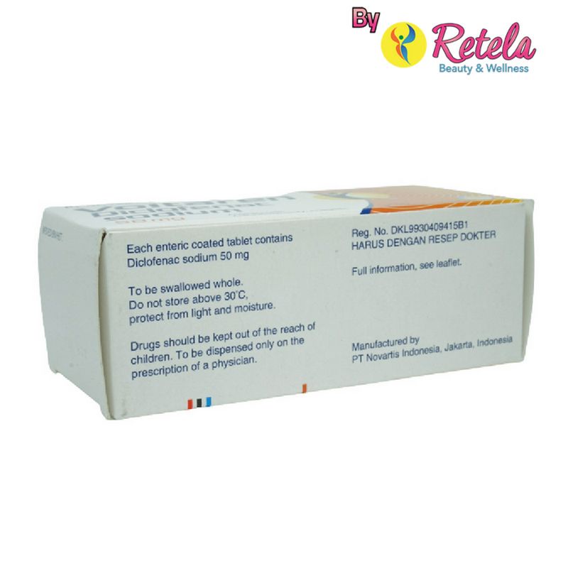 VOLTAREN 50MG 1 STRIP 10 TABLET