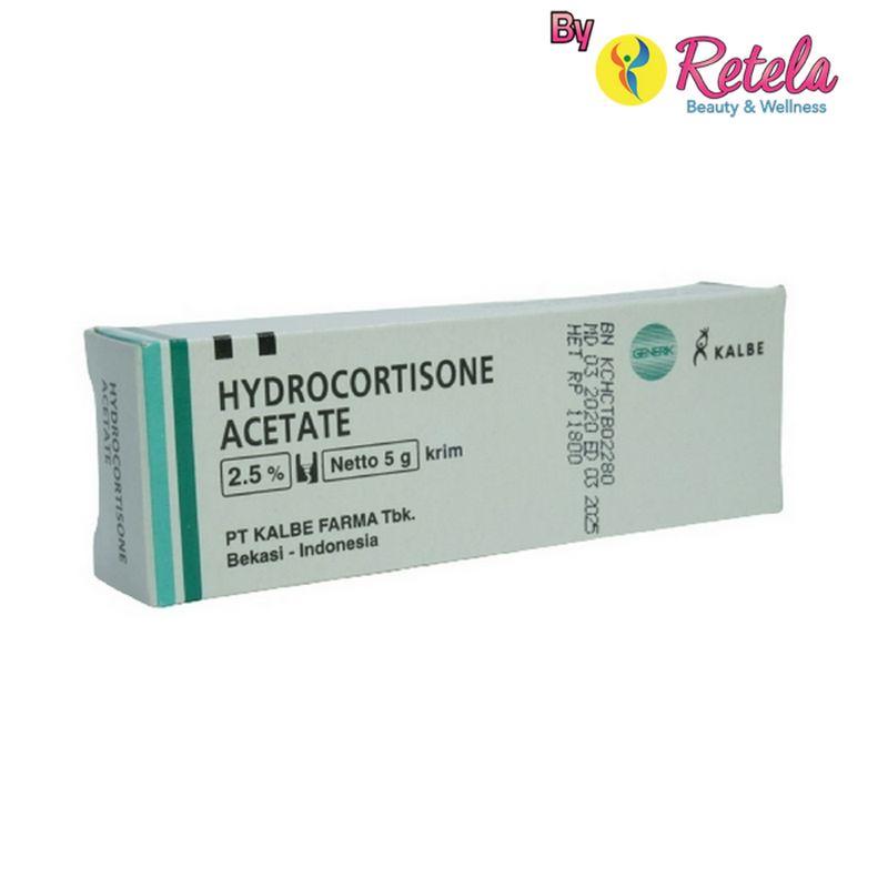 HYDROCORTISONE 2.5% CREAM 5GR