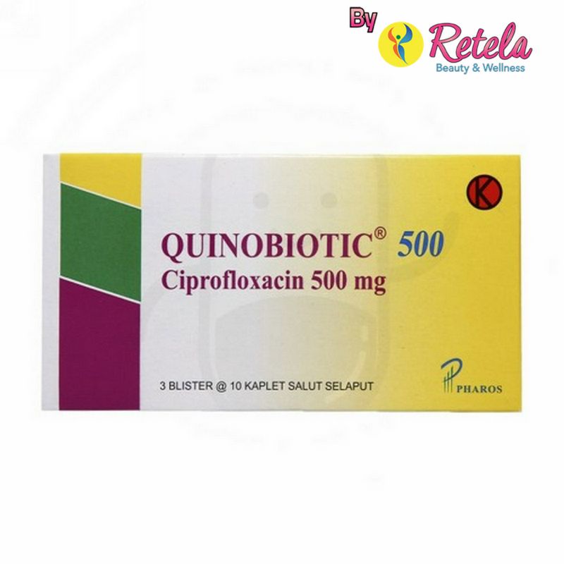 QUINOBIOTIC 500MG 1 STRIP 10 TABLET