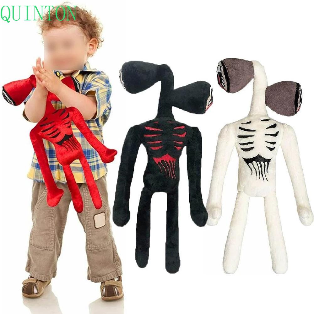 Quinton Siren Kepala Hadiah Natal Boneka Binatang Putih Hitam Peluches Mainan Angka Kartun Kucing Sirenhead Boneka Boneka