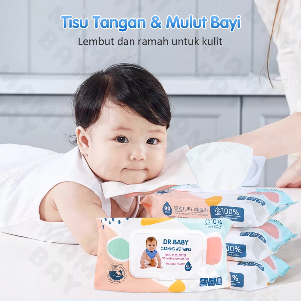 Mamibayi tissue tisu basah bayi baby wipes 80pcs/1pack